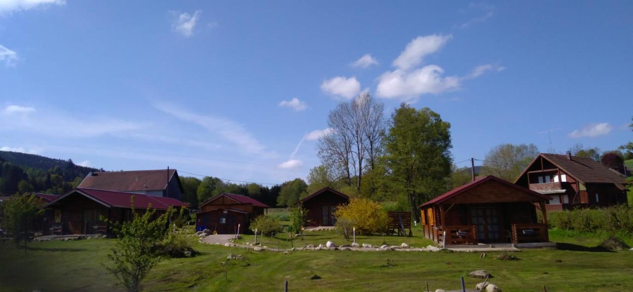 Chalets Les 5 Loups Gerbépal Exteriér fotografie