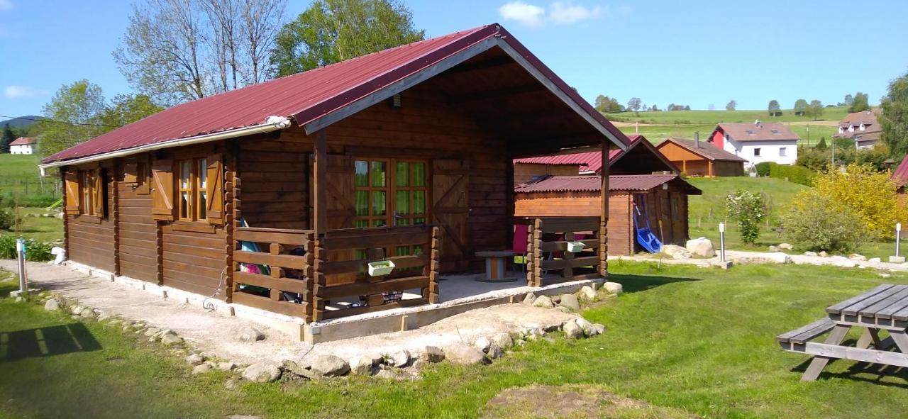 Chalets Les 5 Loups Gerbépal Exteriér fotografie